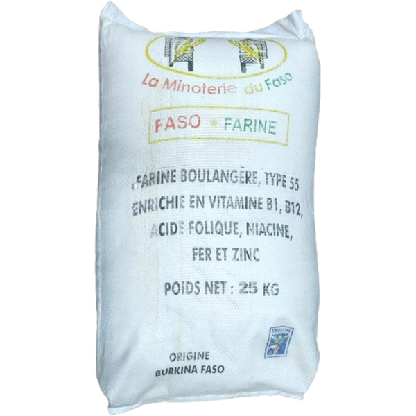 Farine faso de blé 25 kgs