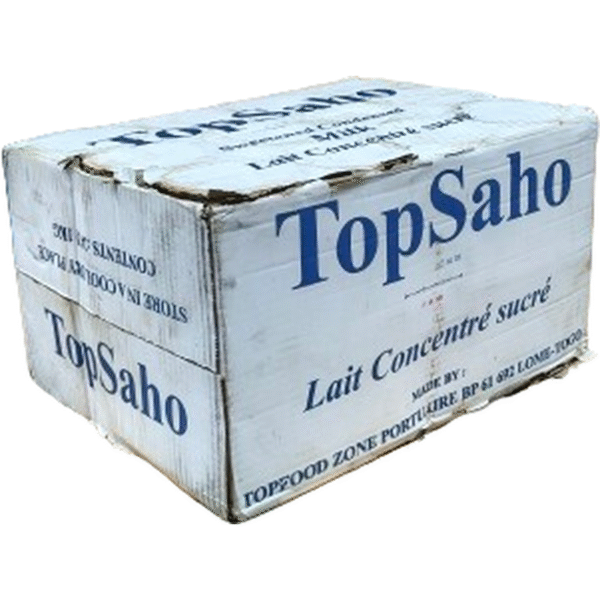 Lait concentré sucré 1kg top saho