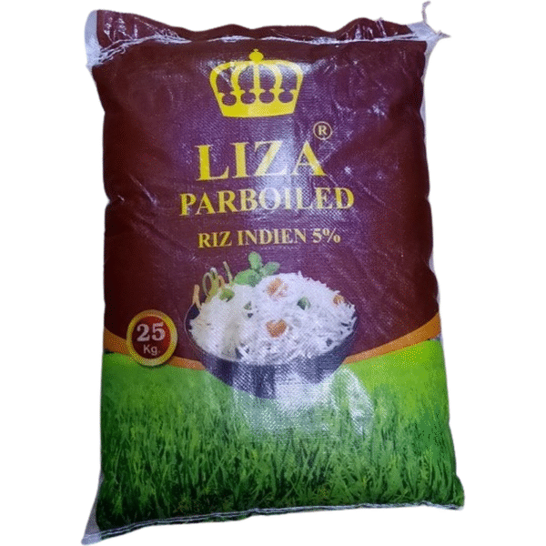 Riz Liza paraboiled 25 kgs