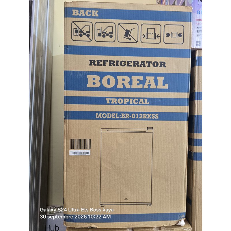 Réfrigérateur boréal 120 litre