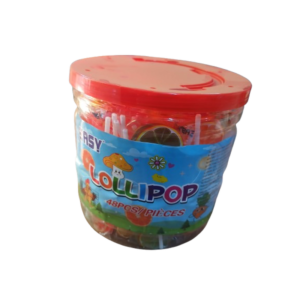 Bonbons lollipop plat