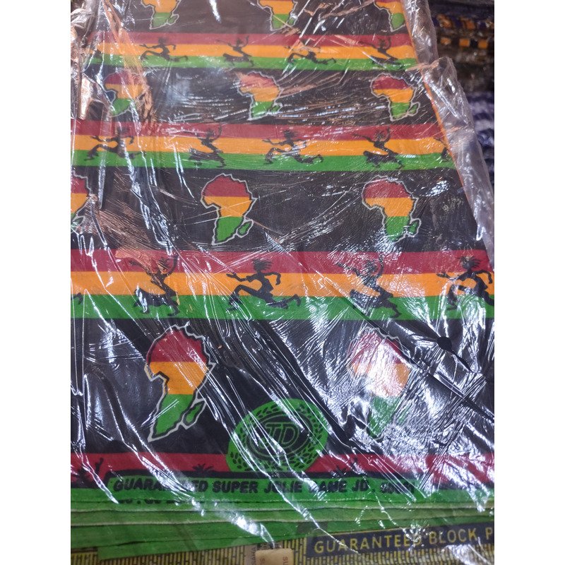 Tissu carte Afrique
