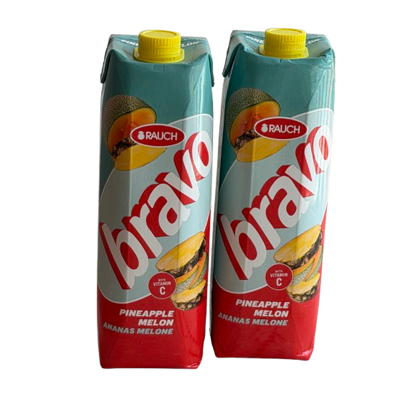 BRAVO goût ananas et melon
